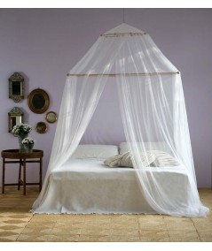TINA Mosquitera para cama matrimonial - una abertura